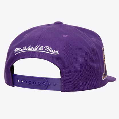 Mitchell & Ness Men's NBA Double Up Snapback Lakers