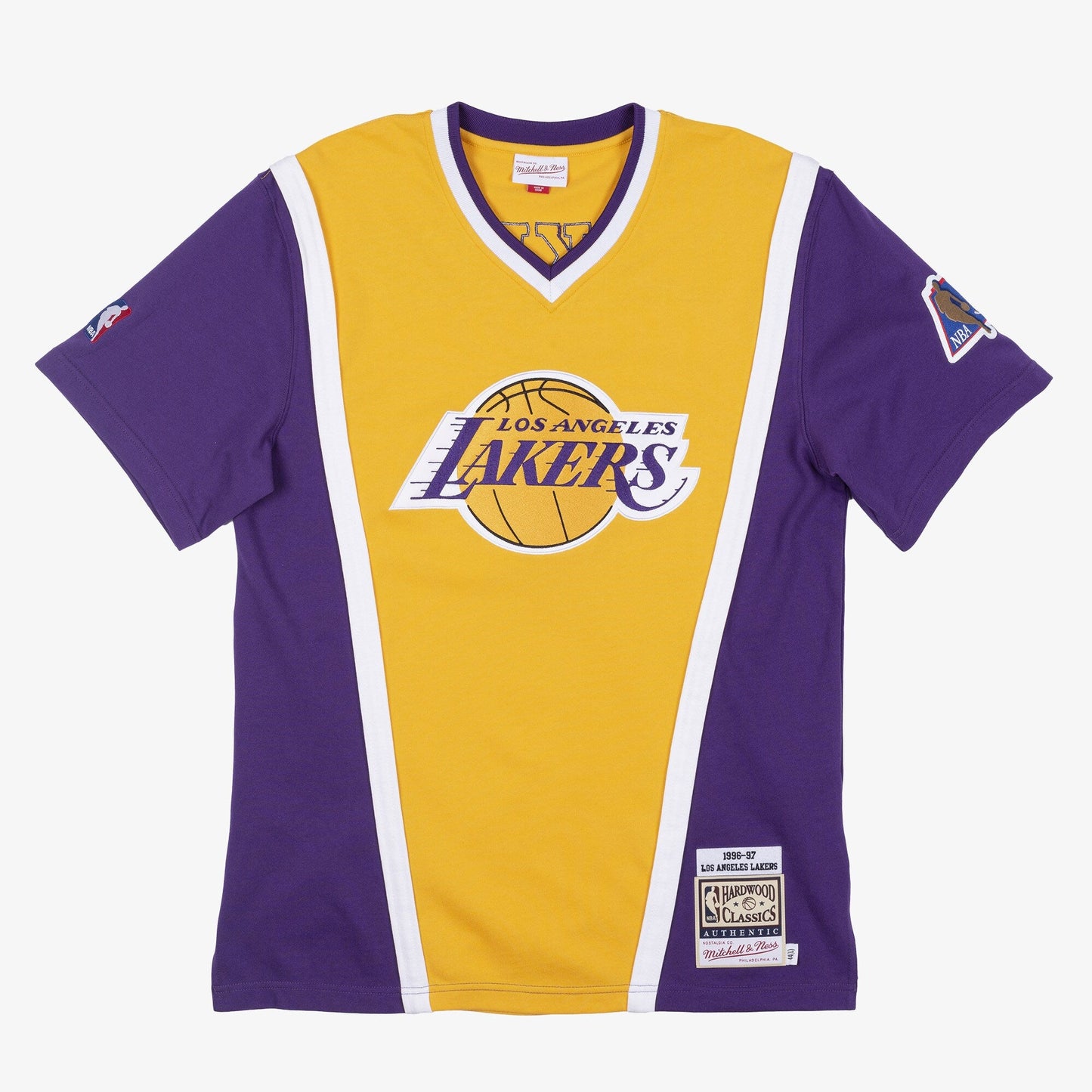Mitchell & Ness Men's NBA Authentic Shooting Shirt Lakers 1996-97 Shooting Shirt