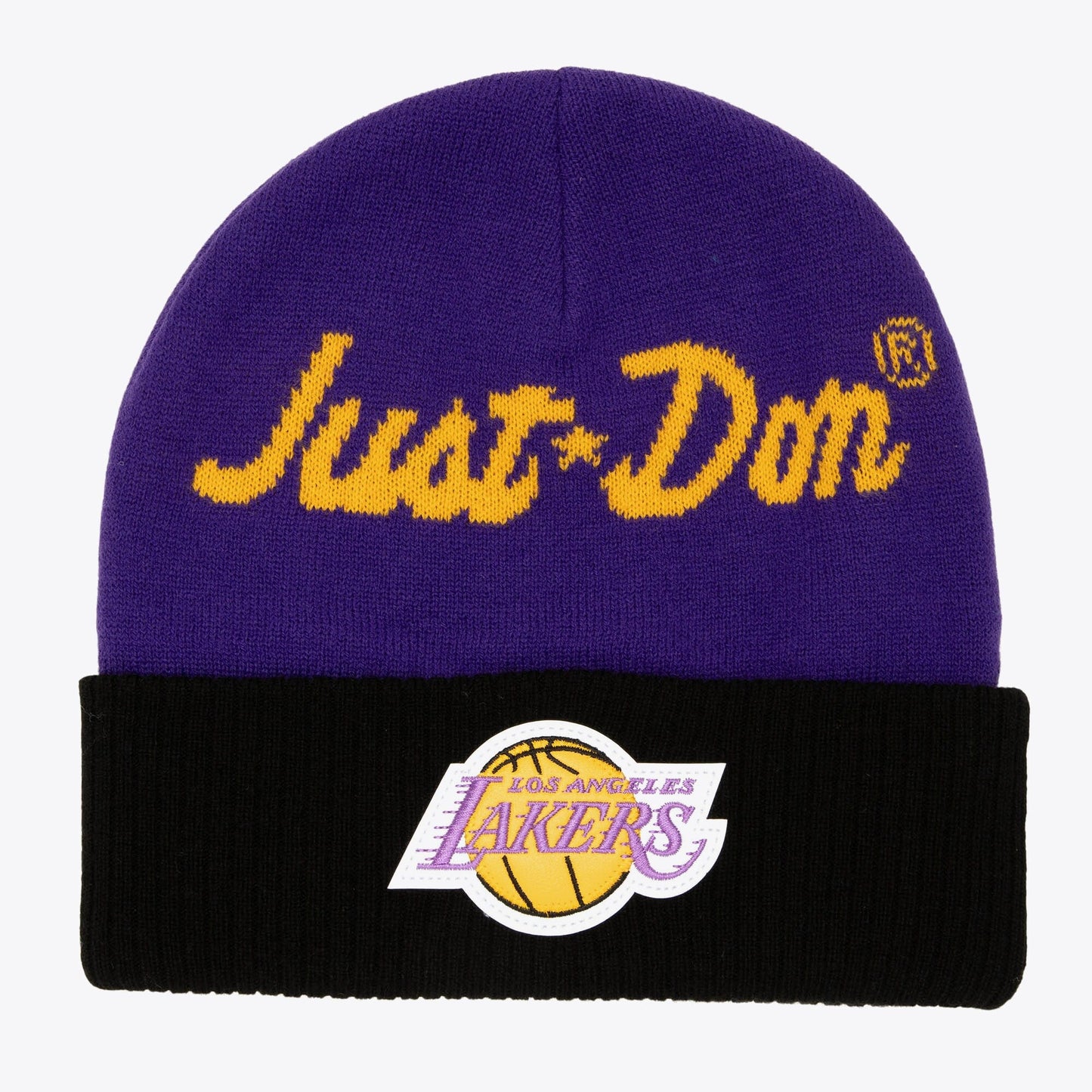 Men's Mitchell & Ness NBA Just Don Cashmere Knit Hwc Lakers - Purple