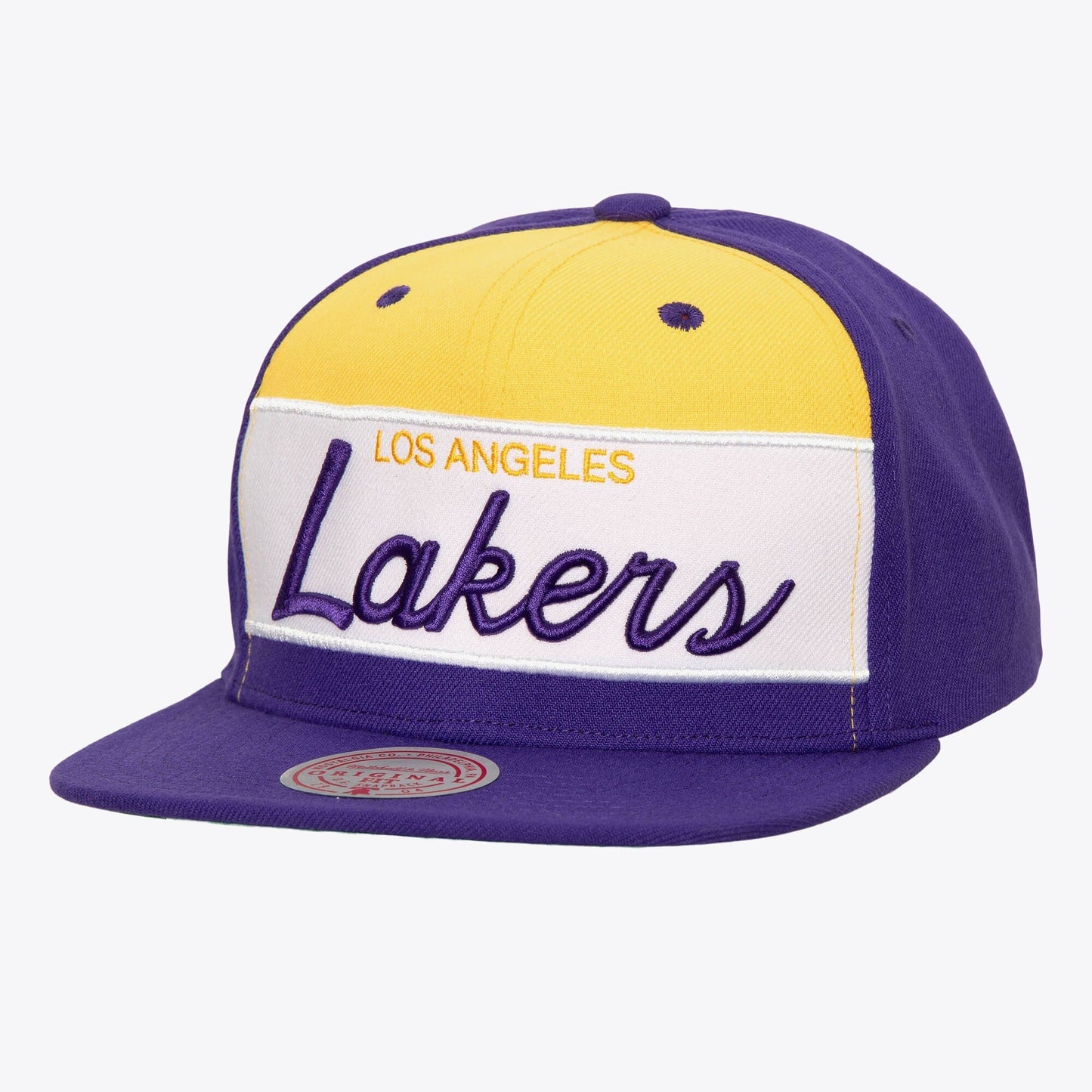 Mitchell & Ness Men's NBA Retro Sport Snapback Lakers