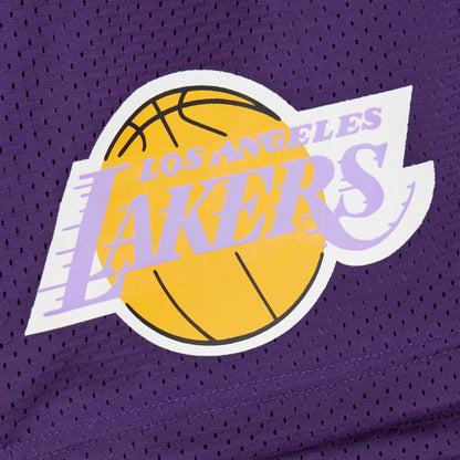 Mitchell & Ness Men's NBA Gameday Mesh 7In Shorts Vintage Logo Lakers