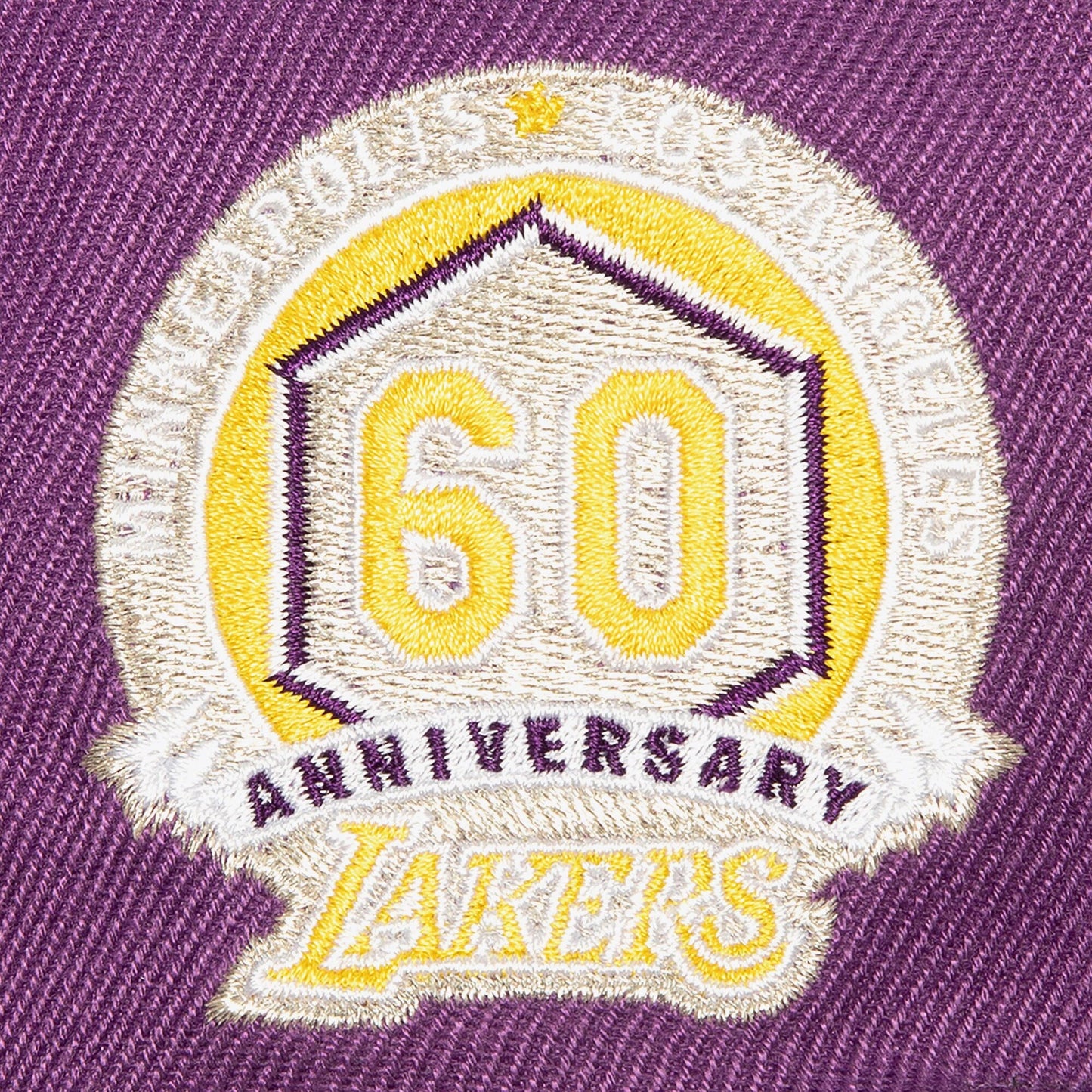 Men's Mitchell & Ness NBA Watch Me Shine Snapback Lakers