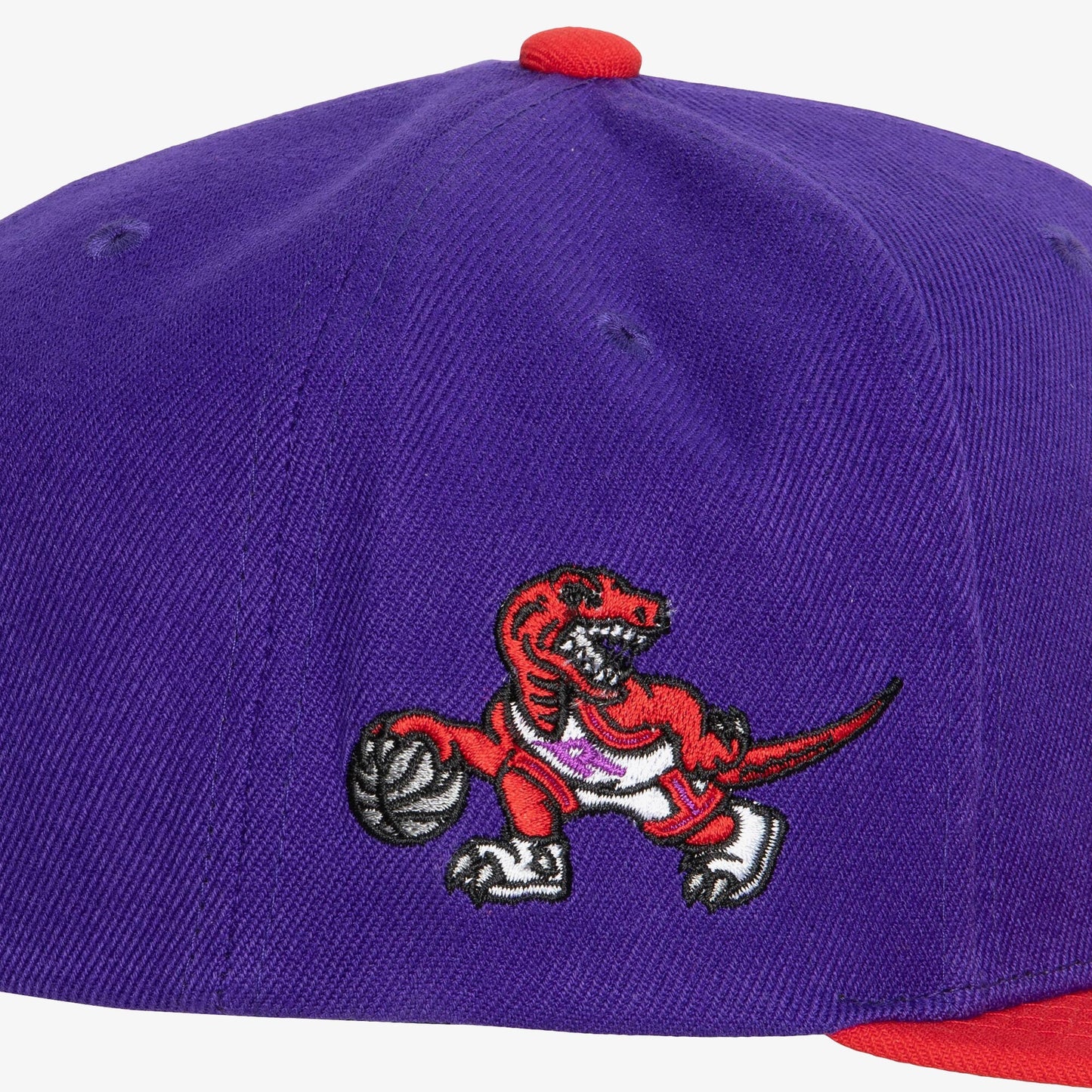 Men's Mitchell & Ness NBA Team Insider Snapback Hwc Raptors - Purple-Red