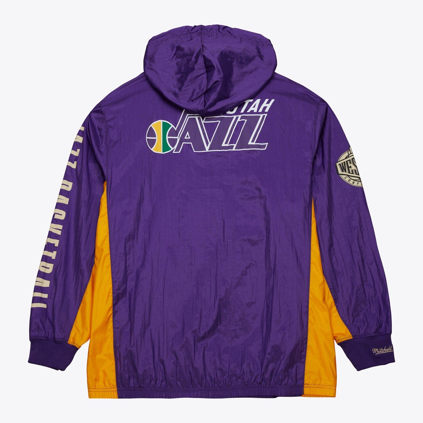 Mitchell & Ness Men's NBA Team Og 2.0 Anorak Windbreaker Jazz Windbreakers