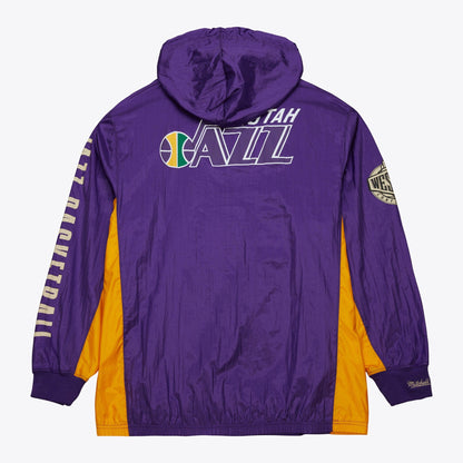 Mitchell & Ness Men's NBA Team Og 2.0 Anorak Windbreaker Jazz Windbreakers