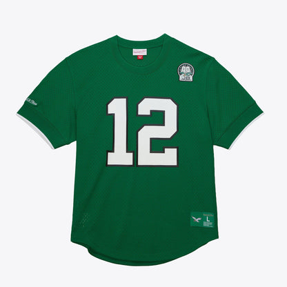 Mitchell & Ness Men's NFL N&N Mesh Crewneck Eagles 1992 Randall Cunningham Green