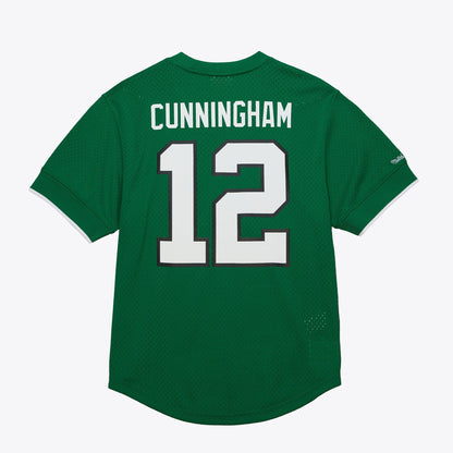 Mitchell & Ness Men's NFL N&N Mesh Crewneck Eagles 1992 Randall Cunningham Green