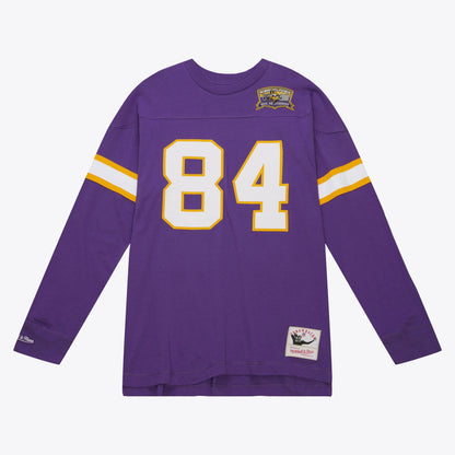 Mitchell & Ness Men's NFL N&N Ls Tee Vikings 2000 Randy Moss Long Sleeve Shirts