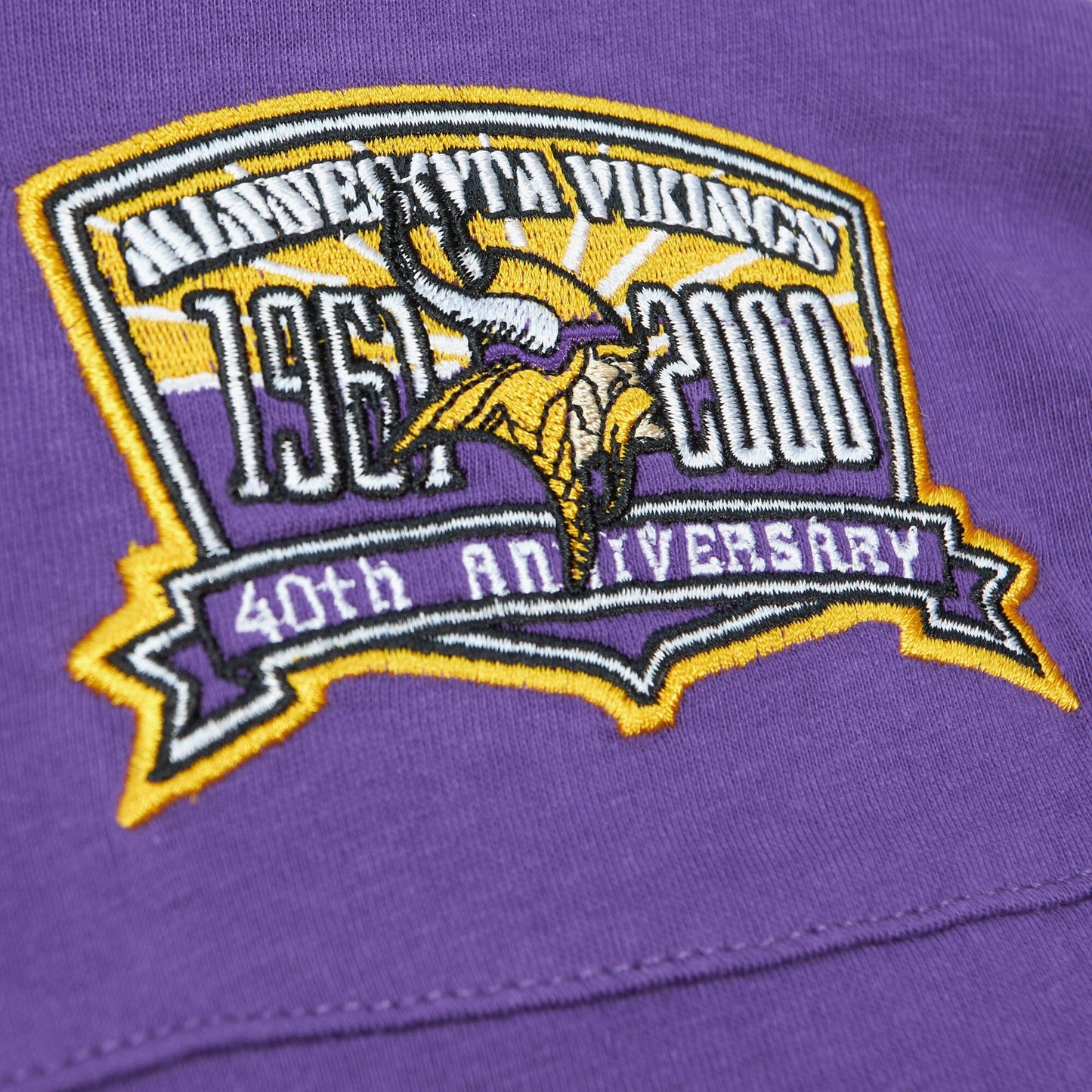 Mitchell & Ness Men's NFL N&N Ls Tee Vikings 2000 Randy Moss Long Sleeve Shirts