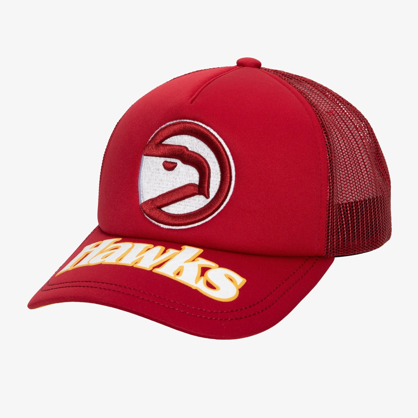 Men's Mitchell & Ness NBA Puff The Magic Trucker Hwc Hawks