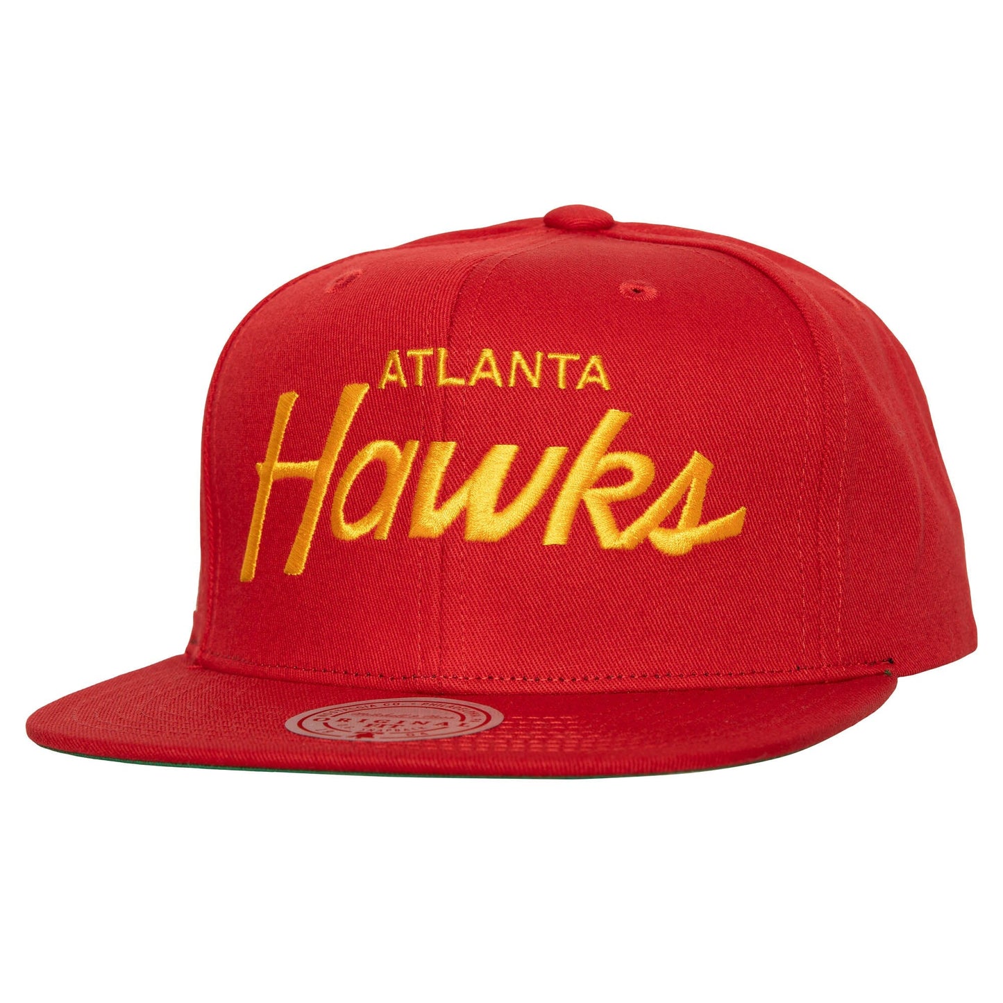 Men's Mitchell & Ness NBA 90'S Draft Day Snapback Hawks