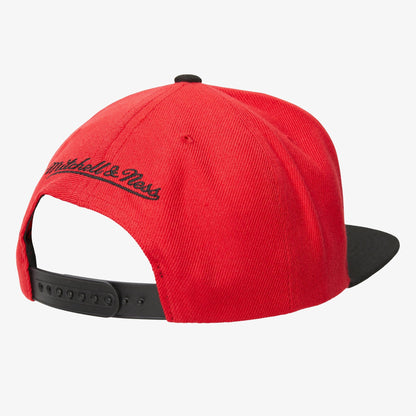 Mitchell & Ness Men's NBA Dual Whammy Snapback Bulls Snapback Caps