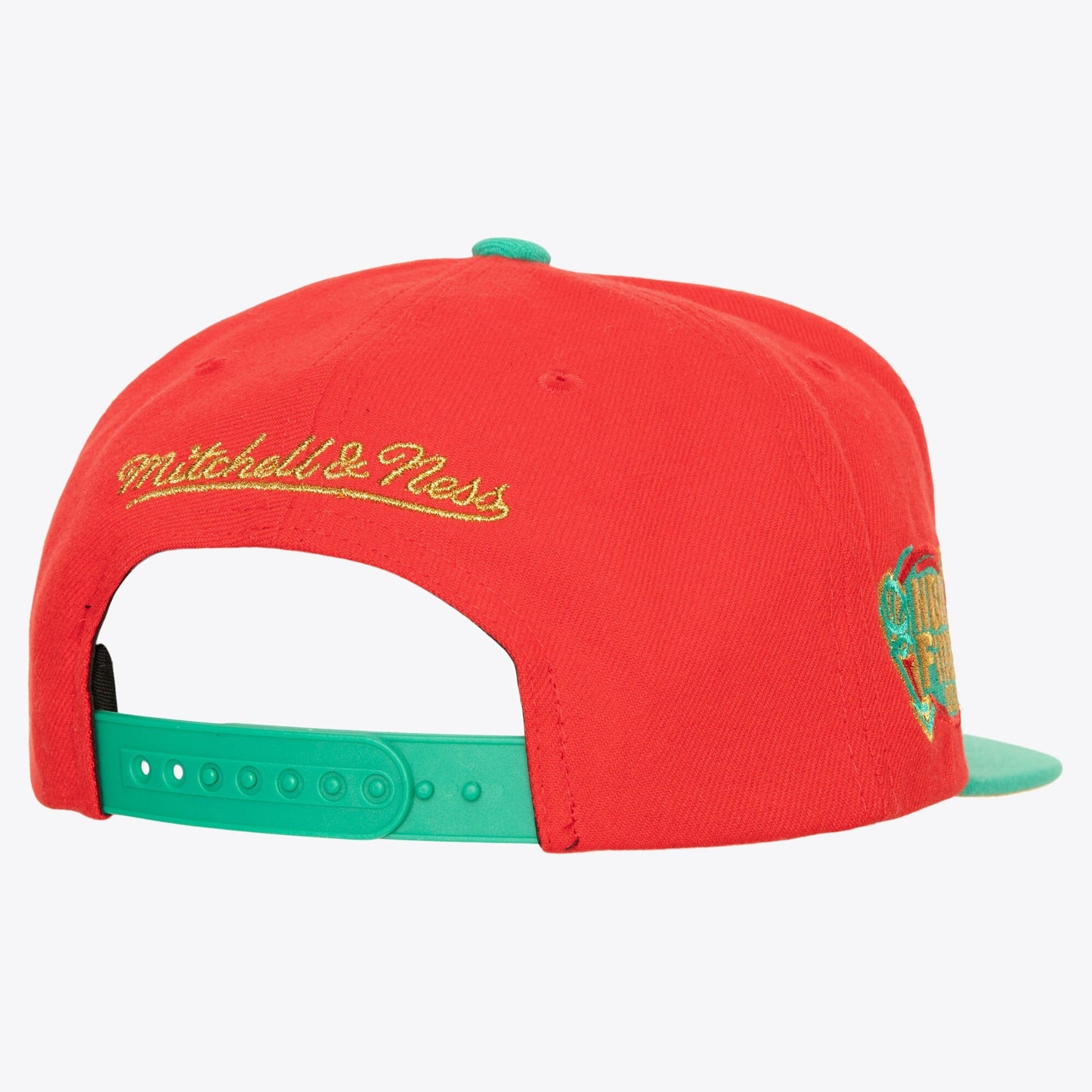 Men's Mitchell & Ness NBA Mistletoe Snapback Bulls - Red