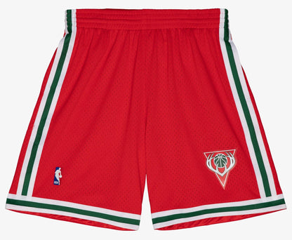 Mitchell & Ness Men's NBA Swingman Shorts Bucks 2008