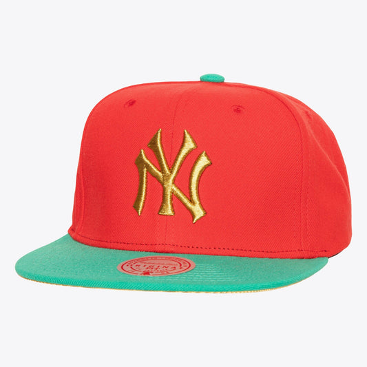 Mitchell & Ness Men's MLB Mistletoe Snapback Coop Yankees