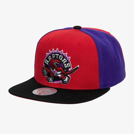 Men's Mitchell & Ness NBA On The Block Snapback Hwc Raptors - Red-Black
