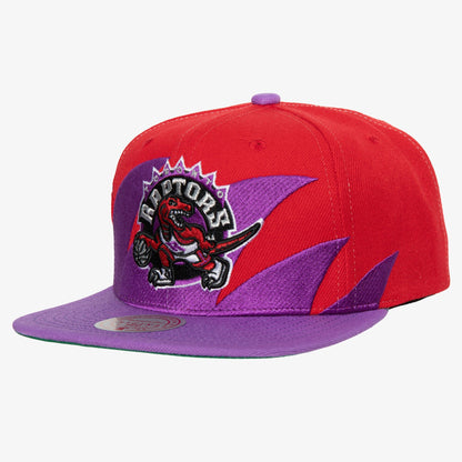Mitchell & Ness Men's NBA Sharktooth Snapback Hwc Raptors