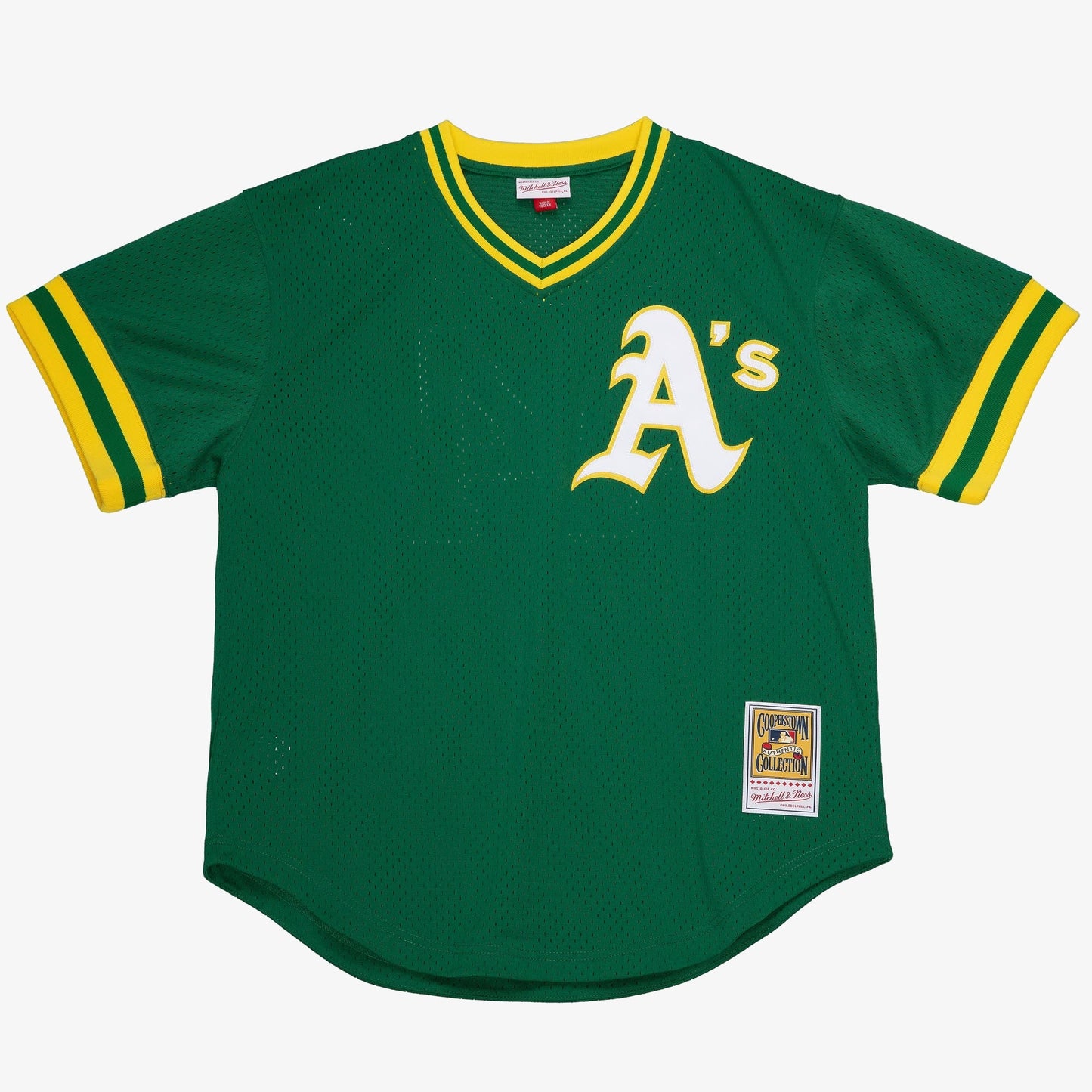 Mitchell & Ness Men's MLB Authentic Bp Jersey - Pullover Athletics 1987 Reggie Jackson