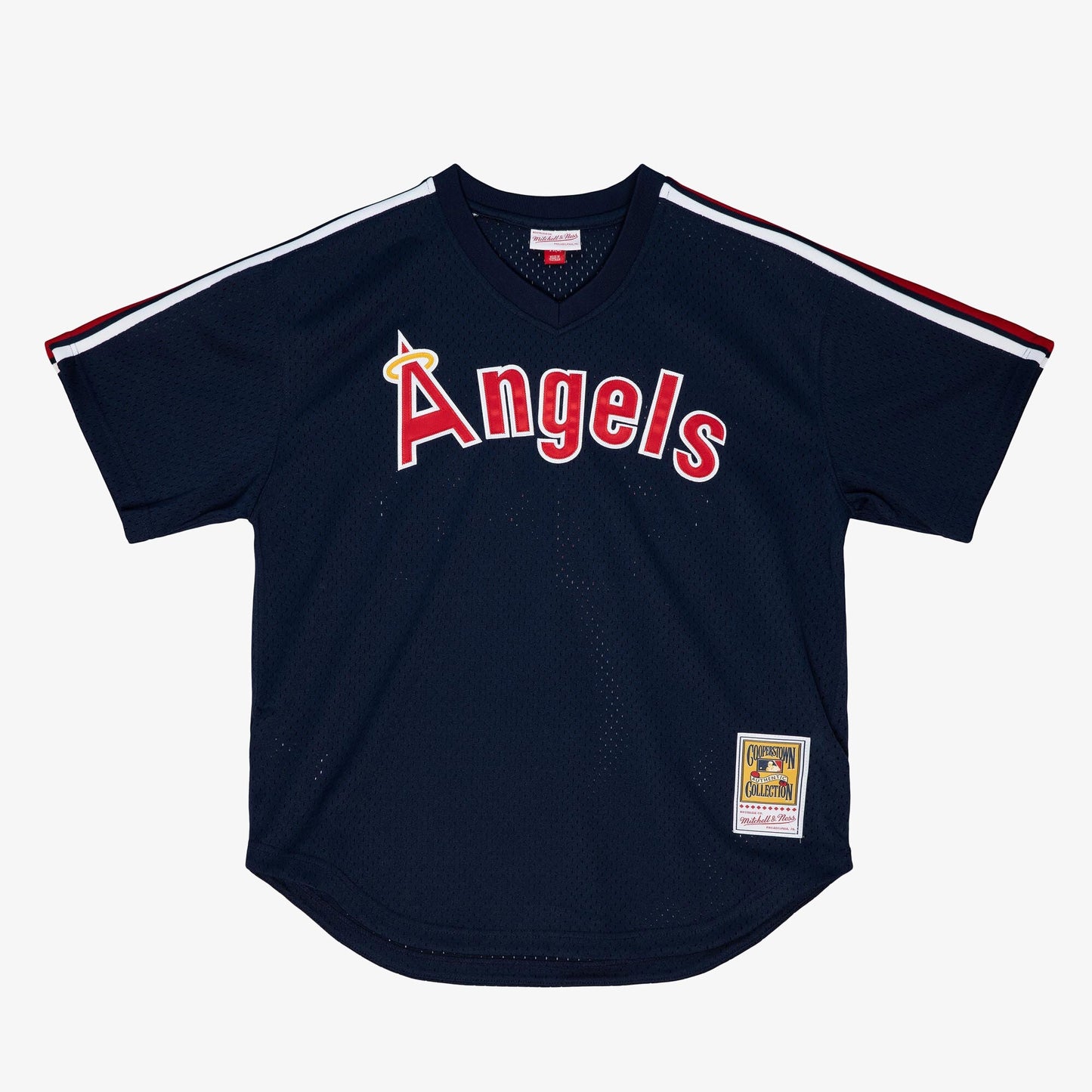 Mitchell & Ness Men's MLB Authentic Bp Jersey - Angels 1984 Reggie Jackson Jerseys