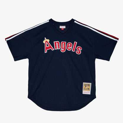 Mitchell & Ness Men's MLB Authentic Bp Jersey - Angels 1984 Reggie Jackson Jerseys