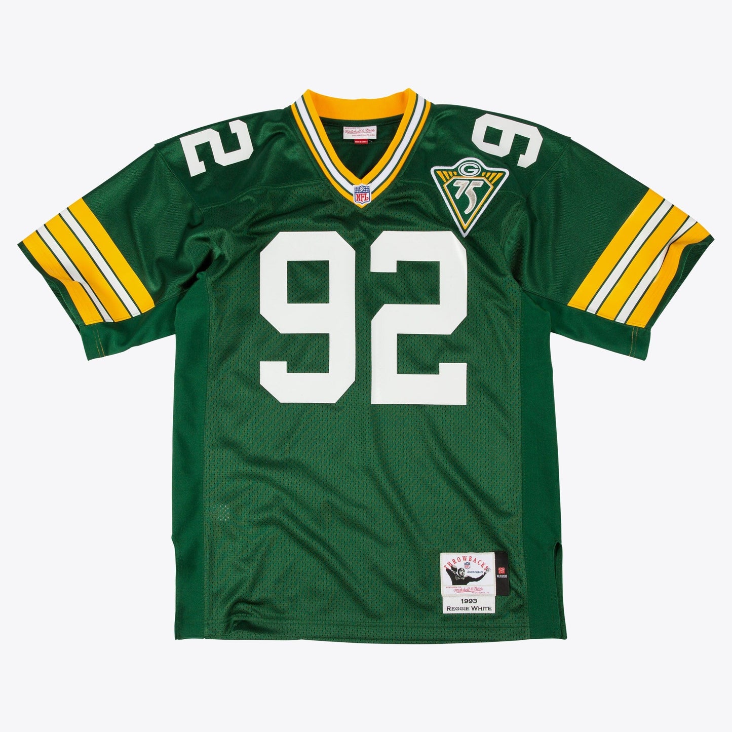 Mitchell & Ness Men's NFL Authentic Jersey Packers 1993 Reggie White Jerseys