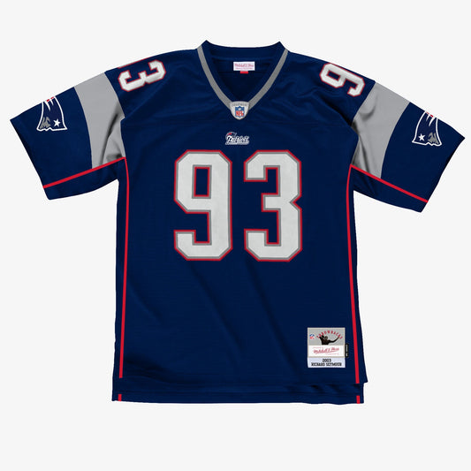 Men's Mitchell & Ness NFL Legacy Jersey Patriots 2003 Richard Seymour