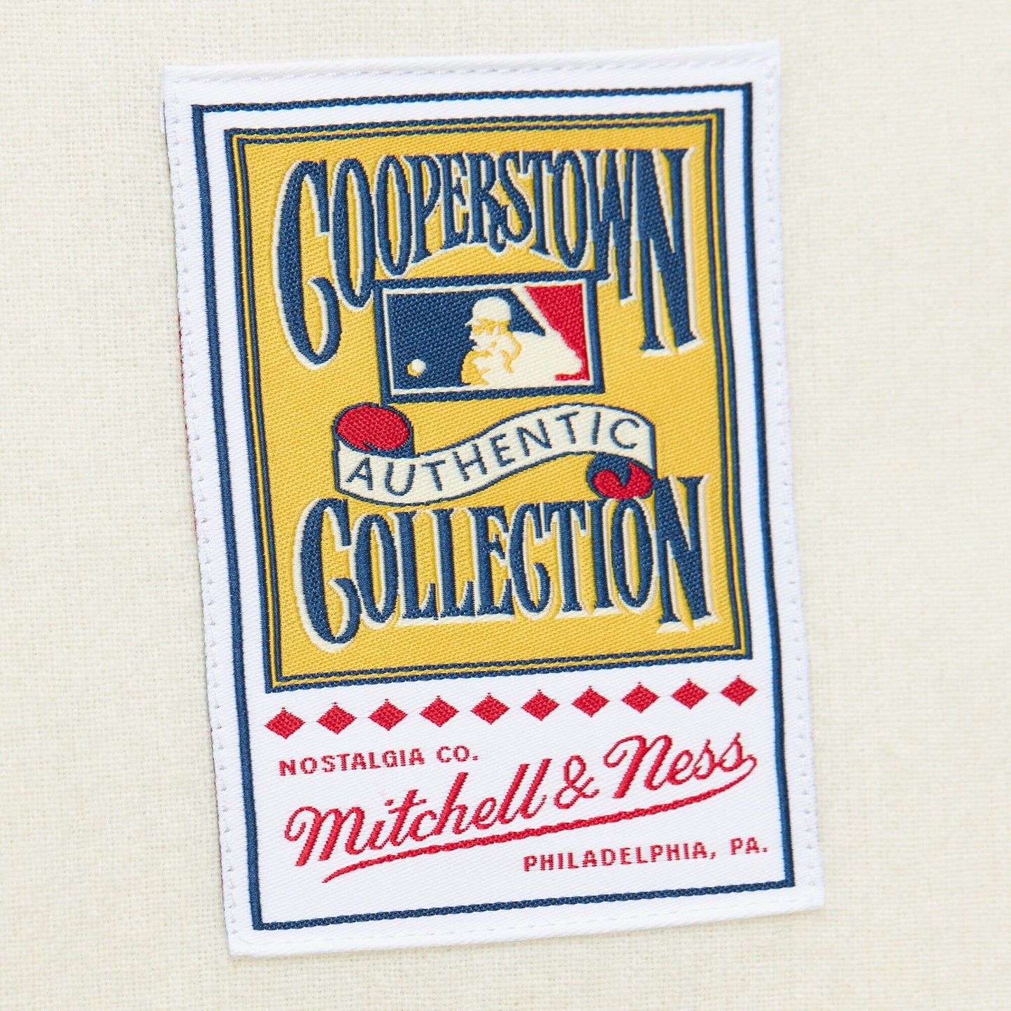 Mitchell & Ness Men's MLB Cream Jersey Phillies 1948 Richie Ashburn Jerseys