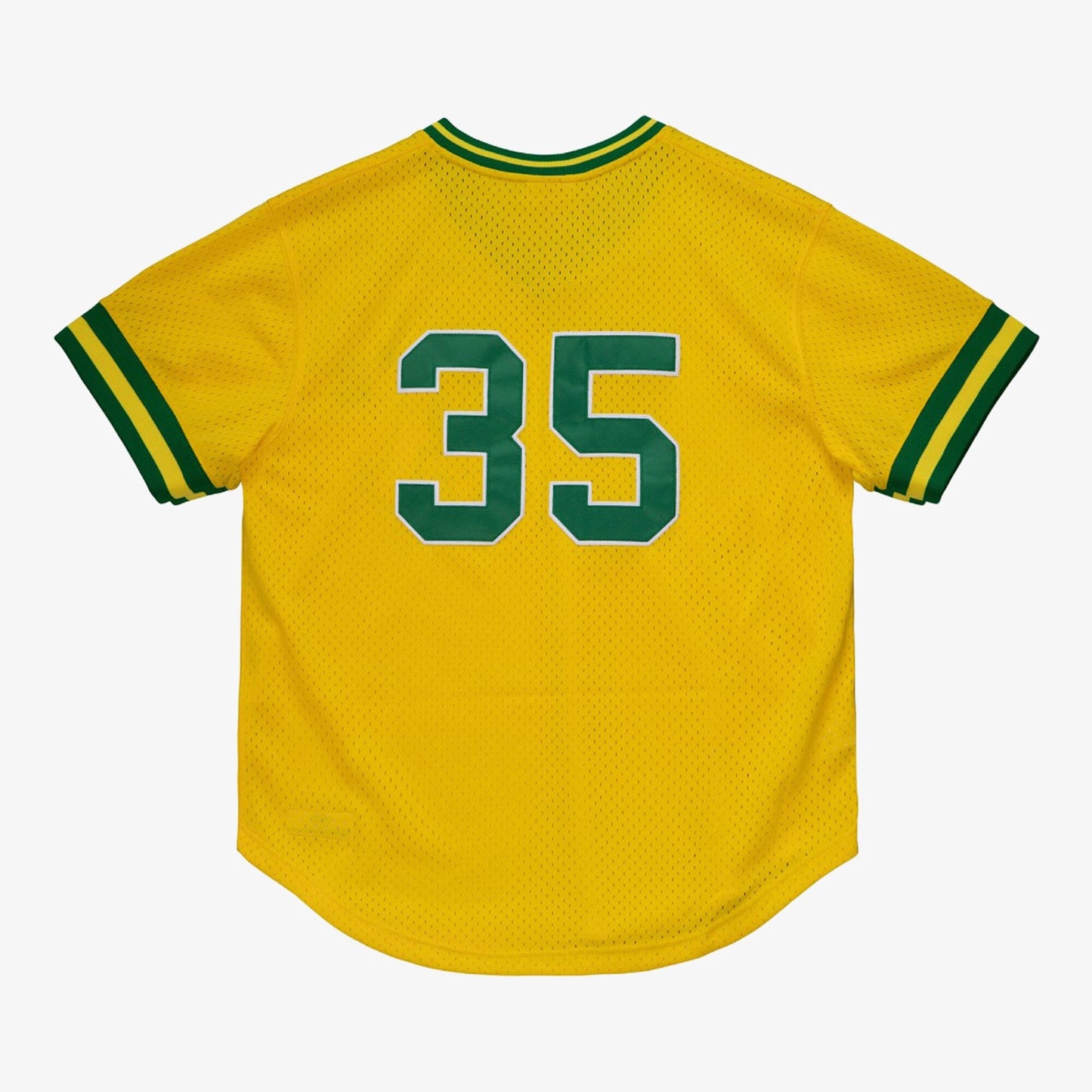 Men's Mitchell & Ness MLB Authentic Bp Jersey - Athletics 1984 Rickey Henderson