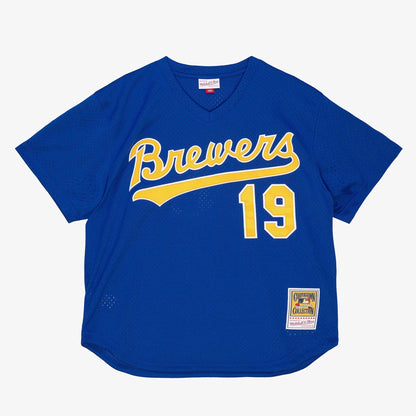 Mitchell & Ness Men's MLB Authentic Bp Jersey - Brewers 1991 Robin Yount Jerseys