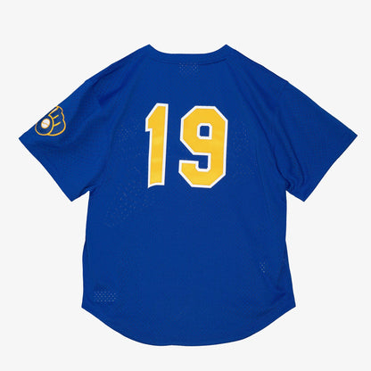 Mitchell & Ness Men's MLB Authentic Bp Jersey - Brewers 1991 Robin Yount Jerseys
