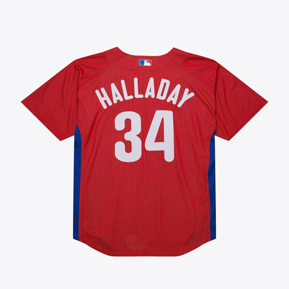 Mitchell & Ness Men's MLB Dark Jersey Phillies 2010 Roy Halladay