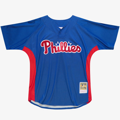 Mitchell & Ness Men's MLB Authentic Bp Pullover Jersey Phillies 2010 Roy Halladay Jerseys