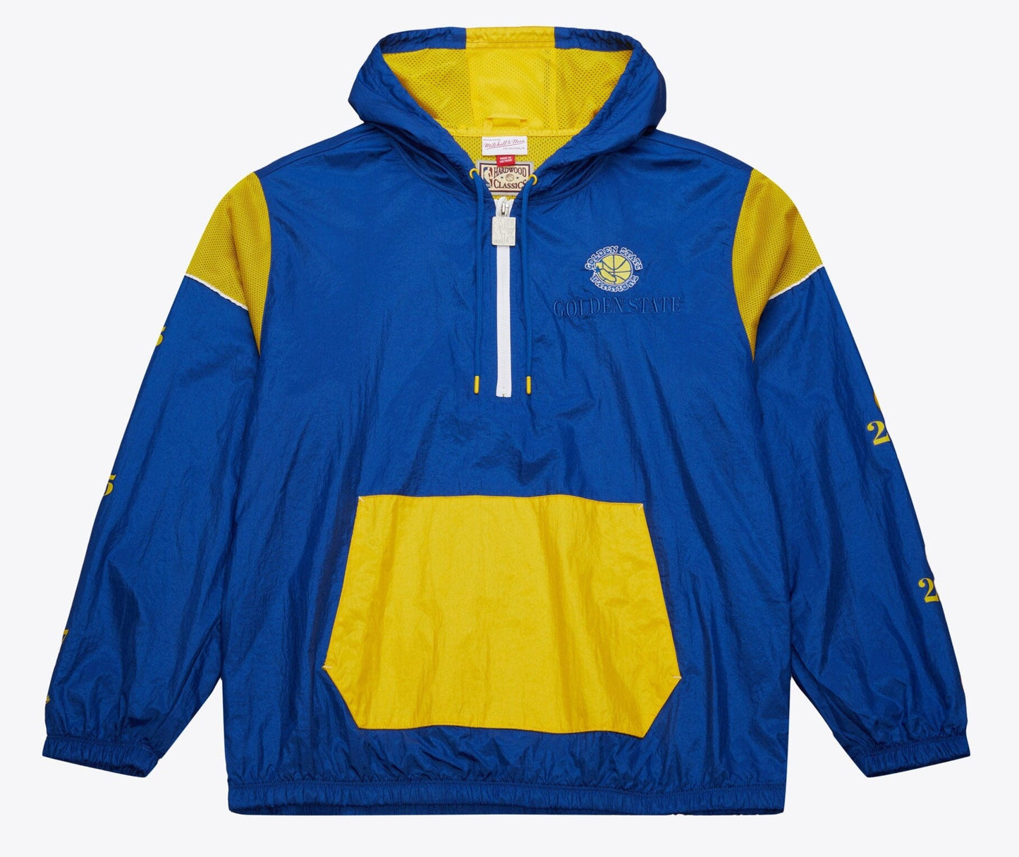 Mitchell & Ness Men's NBA Team Og 3.0 Anorak Vintage Logo Warriors