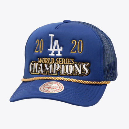 Mitchell & Ness Men's MLB Golden Champs Trucker Dodgers Ball Caps