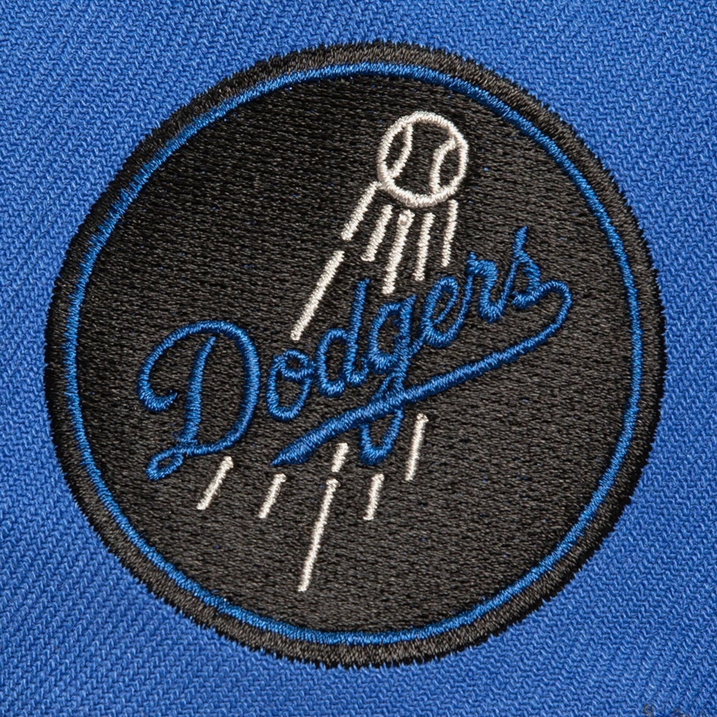 Mitchell & Ness Men's MLB Logo Eclipse Snapback Dodgers Snapback Caps