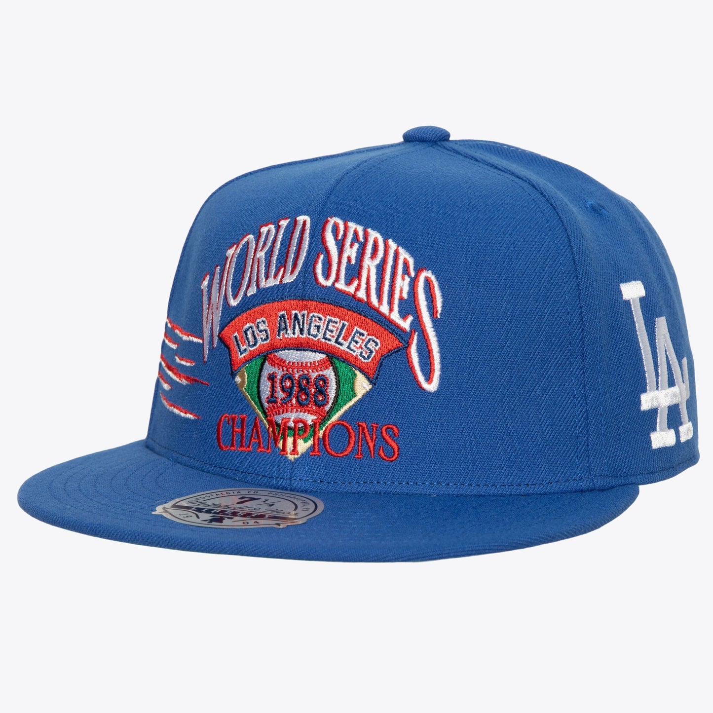 Mitchell & Ness Men's MLB Out Of The Park Champions Fitted Coop Dodgers Fitted Caps