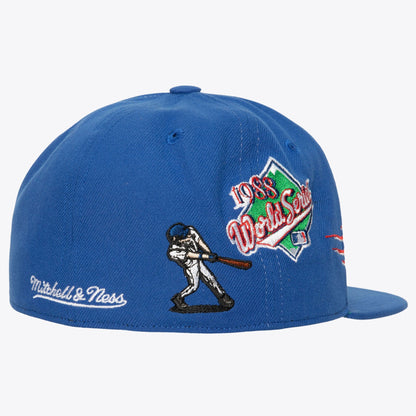 Mitchell & Ness Men's MLB Out Of The Park Champions Fitted Coop Dodgers Fitted Caps
