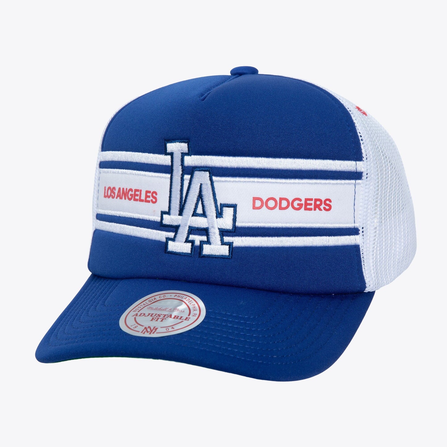 Mitchell & Ness Men's MLB Sideline Trucker Dodgers Hats