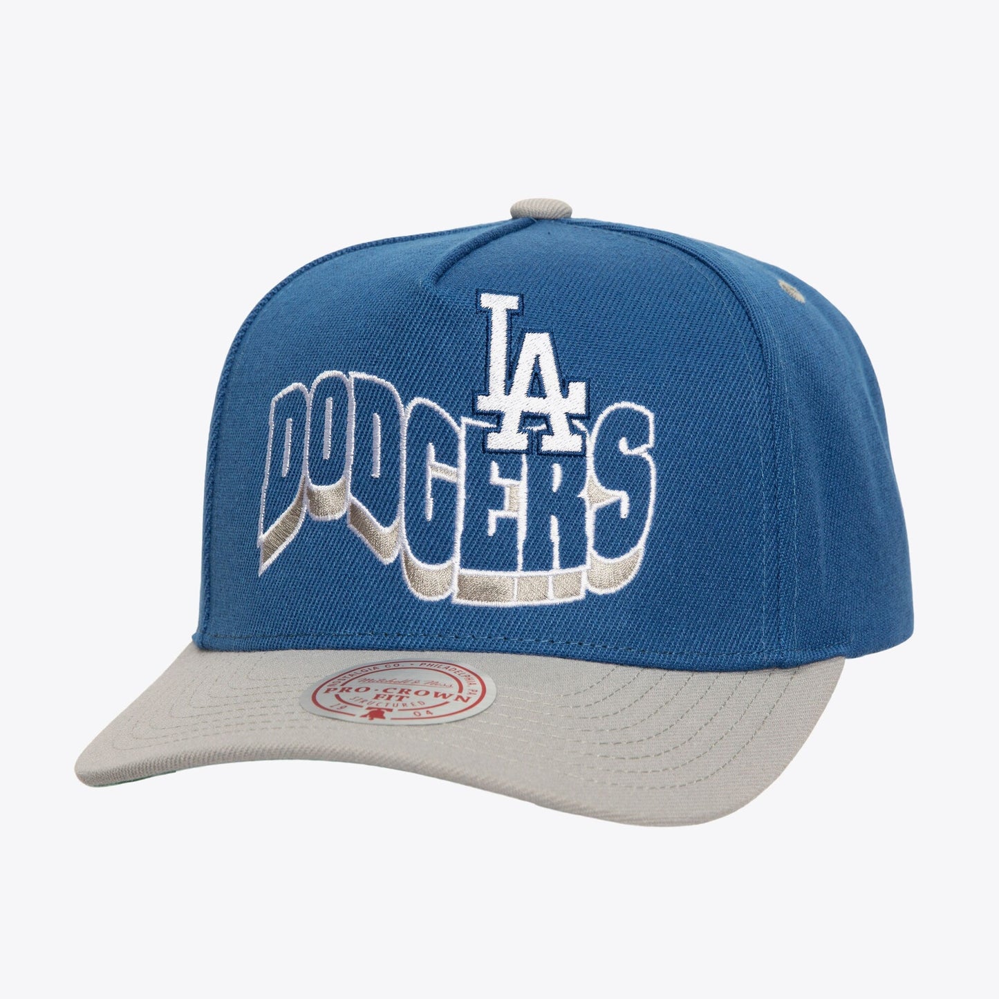 Mitchell & Ness Men's MLB Wavy Pro Snapback Dodgers Snapback Caps