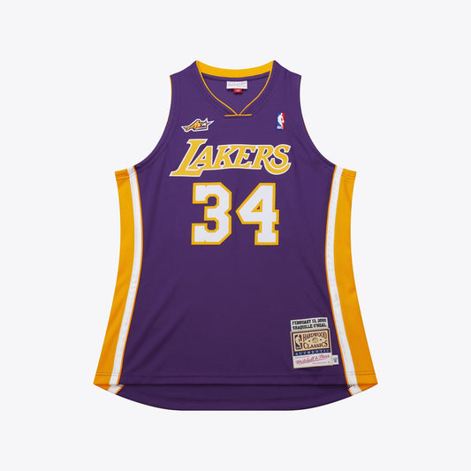 Mitchell & Ness Men's NBA Dark Jersey Lakers 2000 Shaquille O'Neal