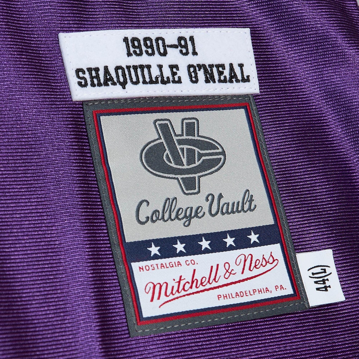 Mitchell & Ness Men's Ncaa Dark Jersey Lsu 1990 Shaquille O'Neal