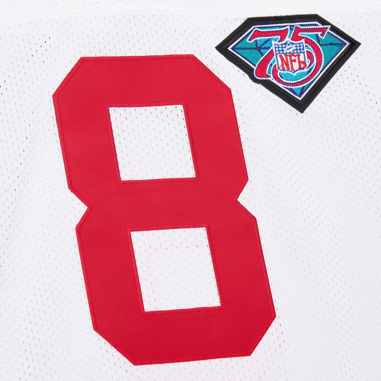 Men's Mitchell & Ness NFL White Jersey 49Ers 1994 Steve Young