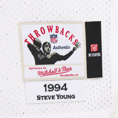 Mitchell & Ness Men's NFL White Jersey 49Ers 1994 Steve Young Jerseys
