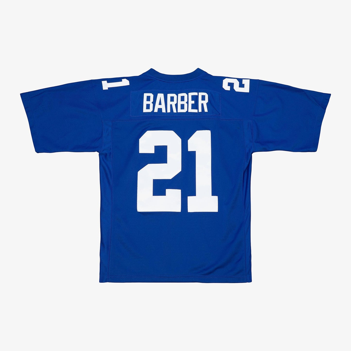 Men's Mitchell & Ness NFL Dark Jersey Giants 2005 Tiki Barber
