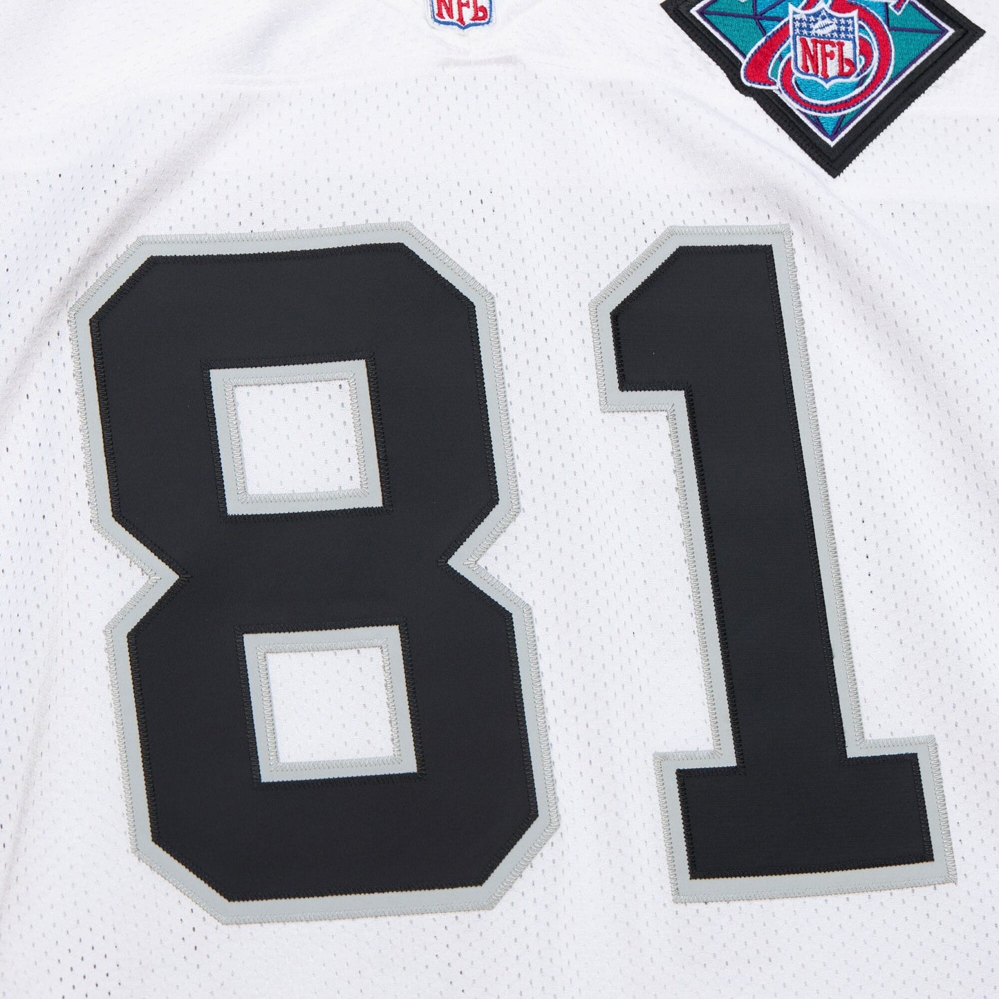 Men's Mitchell & Ness NFL White Jersey Raiders 1994 Tim Brown