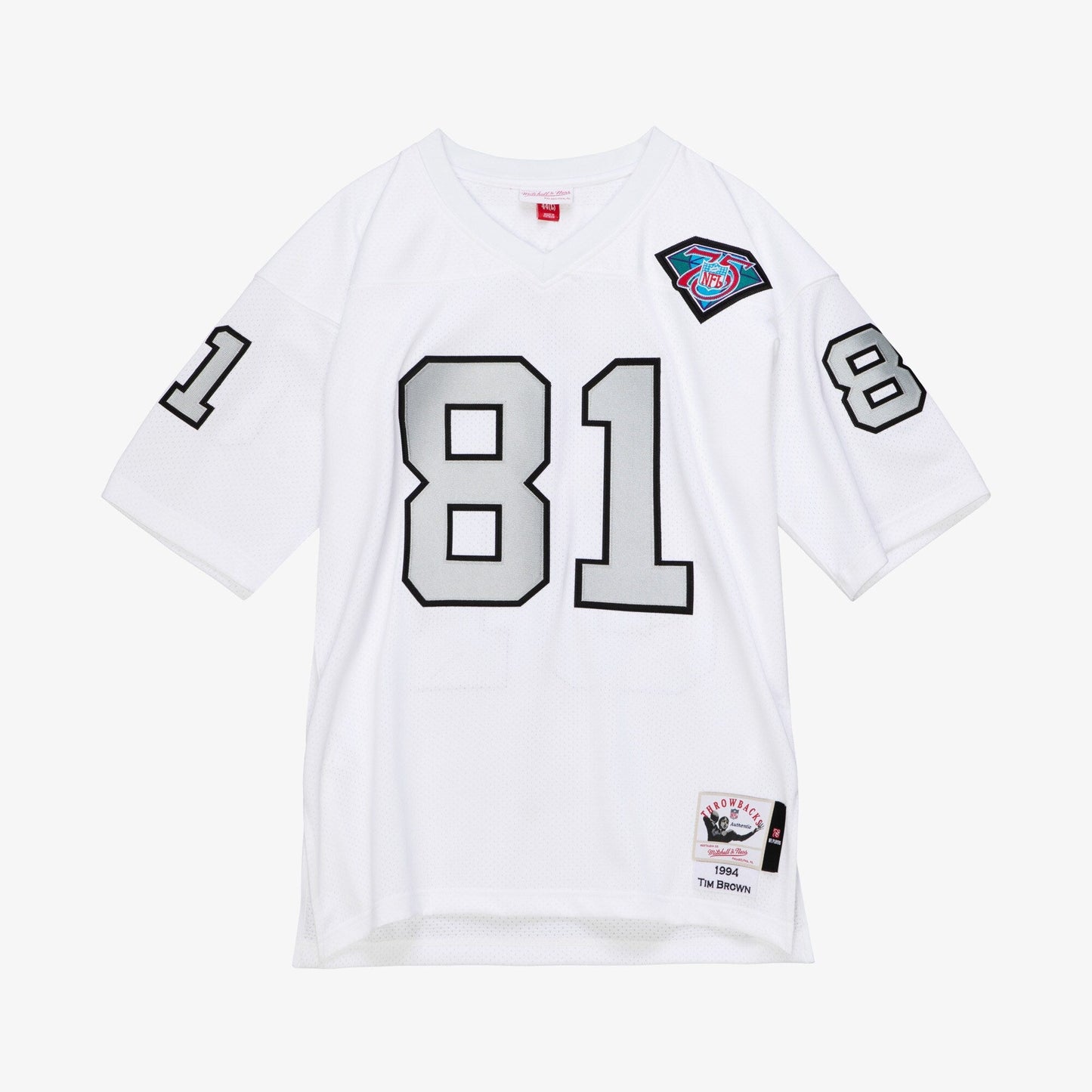 Men's Mitchell & Ness NFL Authentic Jersey Raiders 1994 Tim Brown
