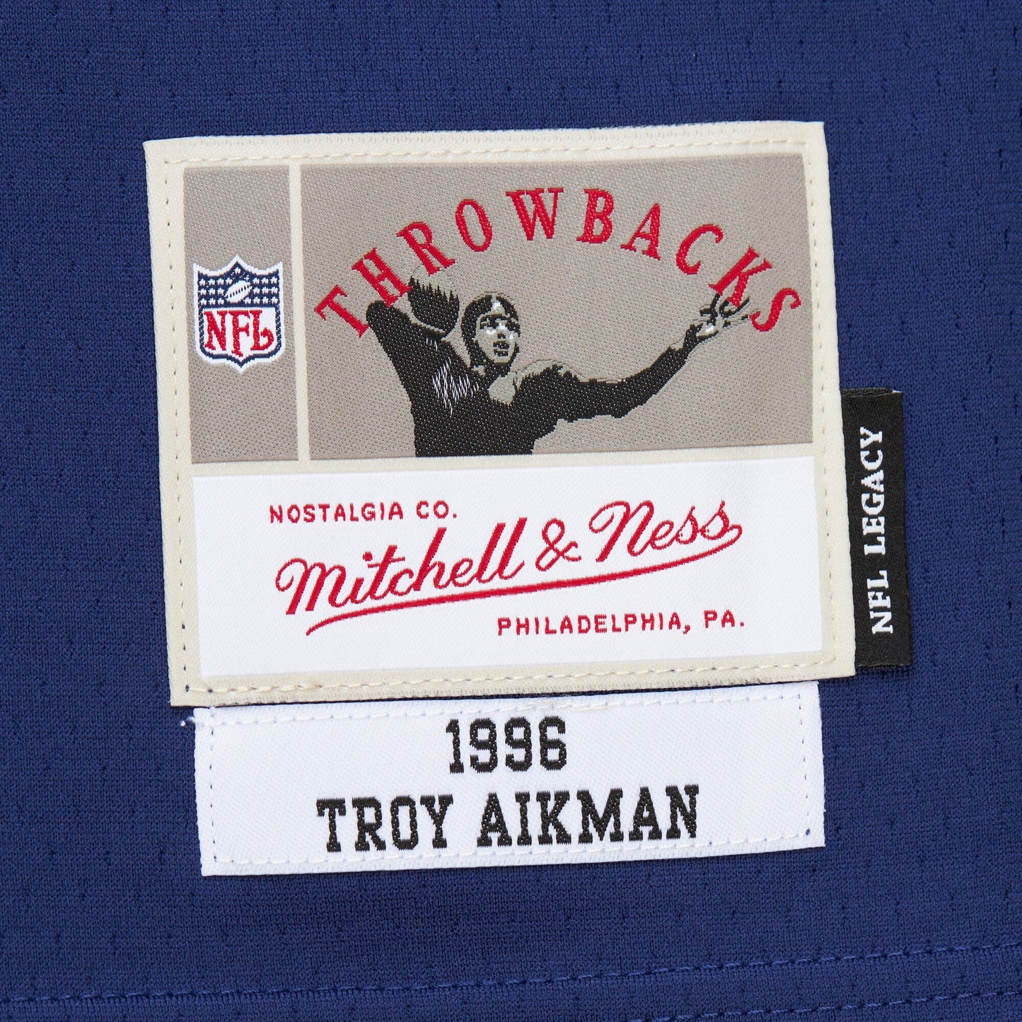 Mitchell & Ness Men's NFL Dark Jersey Cowboys 1996 Troy Aikman