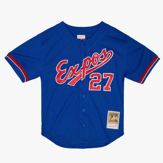 Mitchell & Ness Men's MLB Authentic Bp Jersey - Expos 2002 Vladimir Guerrero