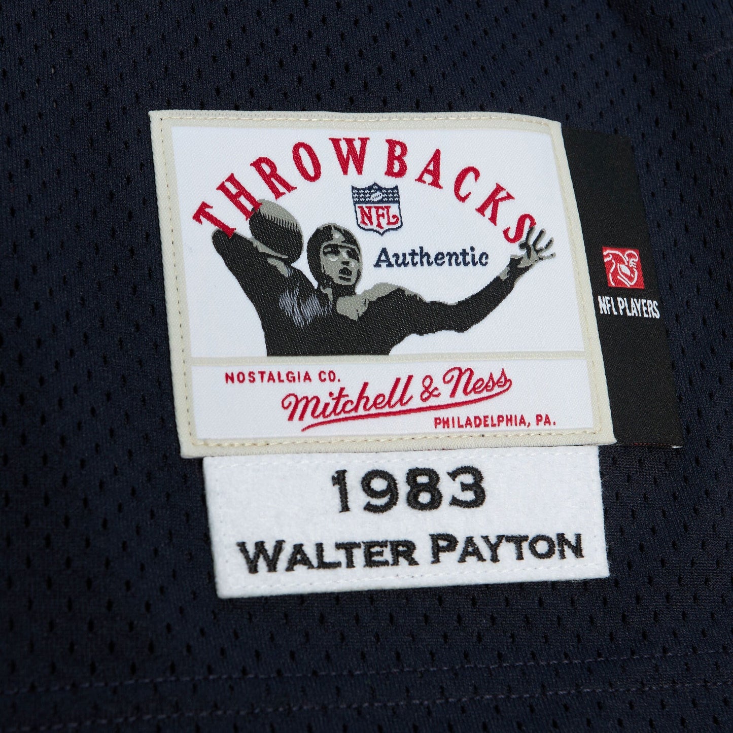 Men's Mitchell & Ness NFL Dark Jersey Bears 1983 Walter Payton