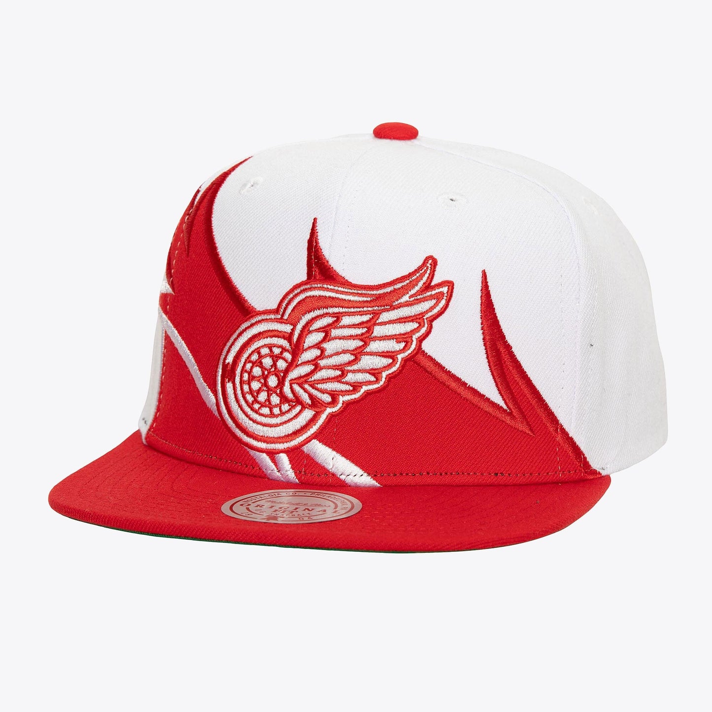 Mitchell & Ness Men's NHL Waverunner Snapback Vntg Red Wings Snapback Caps